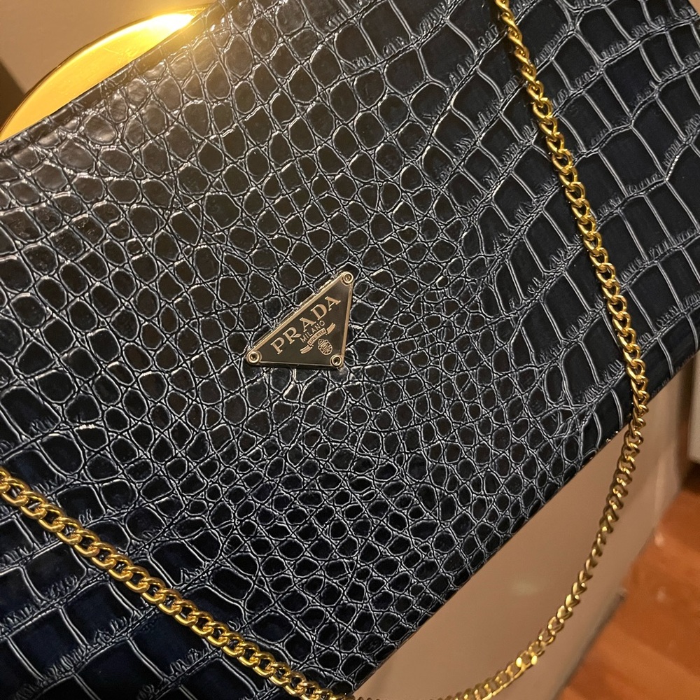 BEAUTIFUL PRADA CLUTCH BAG perfect condition!! 😍😍 NEVER USED!!